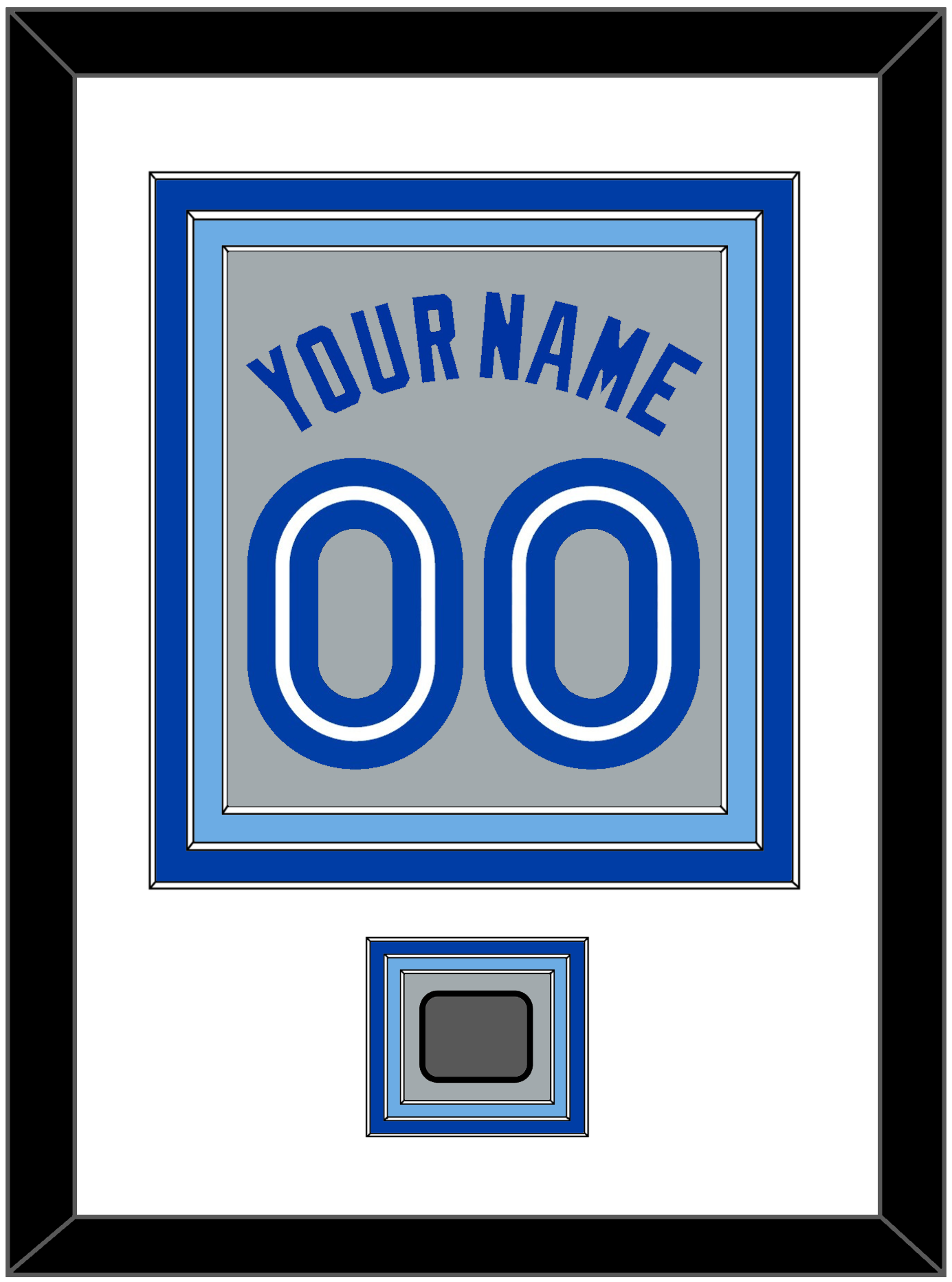 Toronto Name & Number With World Series Patch - Road Gray (1989-1996) - Premier Tier 2
