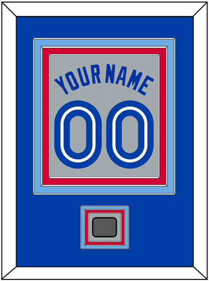 Toronto Name & Number With World Series Patch - Road Gray (1989-1996) - Premier Tier 3