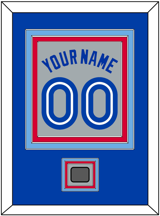 Toronto Name & Number With World Series Patch - Road Gray (1989-1996) - Premier Tier 3