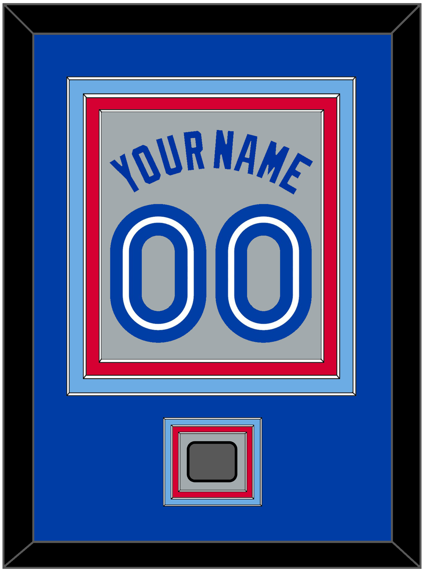 Toronto Name & Number With World Series Patch - Road Gray (1989-1996) - Premier Tier 3