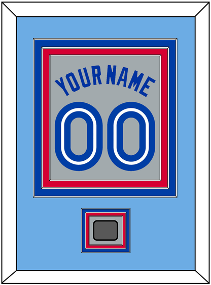 Toronto Name & Number With World Series Patch - Road Gray (1989-1996) - Premier Tier 4
