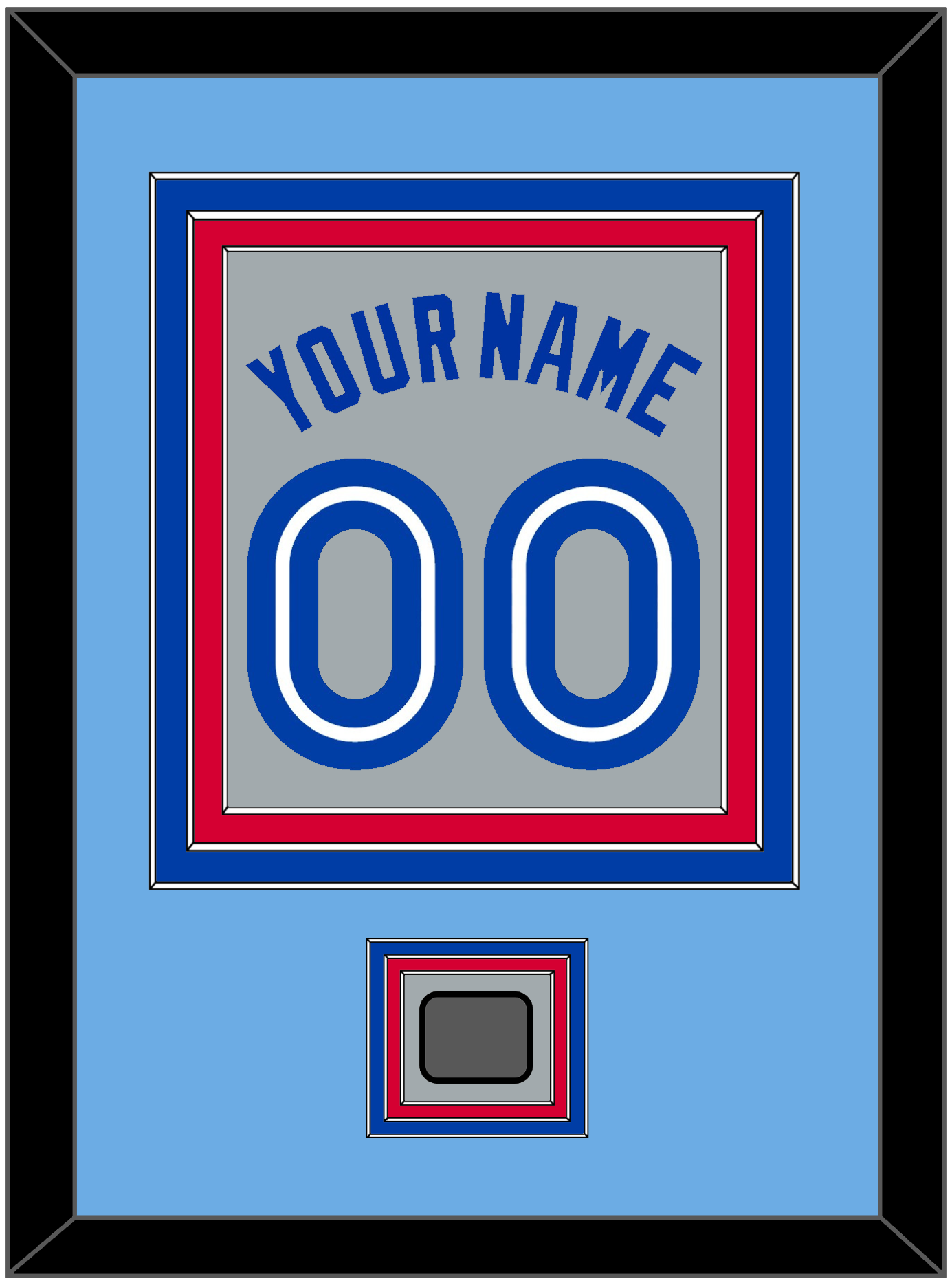 Toronto Name & Number With World Series Patch - Road Gray (1989-1996) - Premier Tier 4