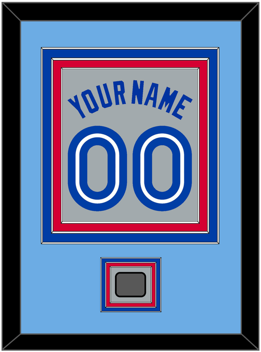 Toronto Name & Number With World Series Patch - Road Gray (1989-1996) - Premier Tier 4