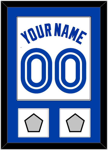Toronto Name & Number With 2 World Series Patches - Home White (1981-1996) - Essential Tier 1