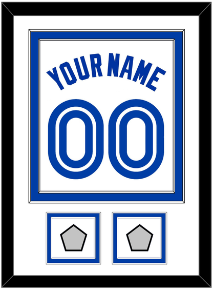 Toronto Name & Number With 2 World Series Patches - Home White (1981-1996) - Signature Tier 1