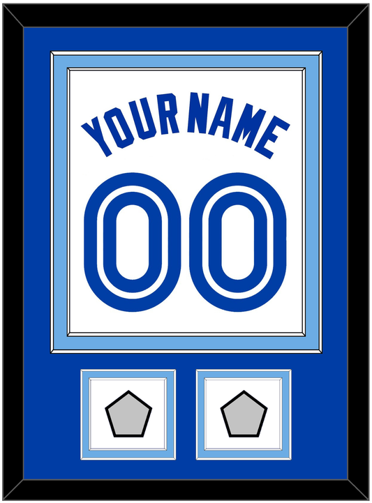 Toronto Name & Number With 2 World Series Patches - Home White (1981-1996) - Signature Tier 2
