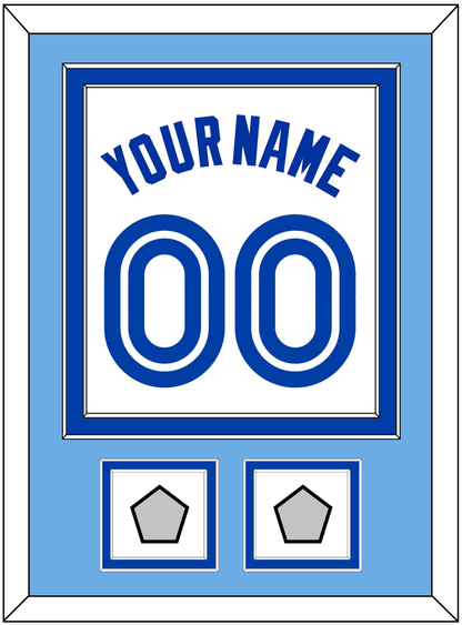 Toronto Name & Number With 2 World Series Patches - Home White (1981-1996) - Signature Tier 3
