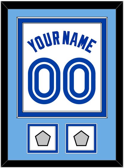 Toronto Name & Number With 2 World Series Patches - Home White (1981-1996) - Signature Tier 3