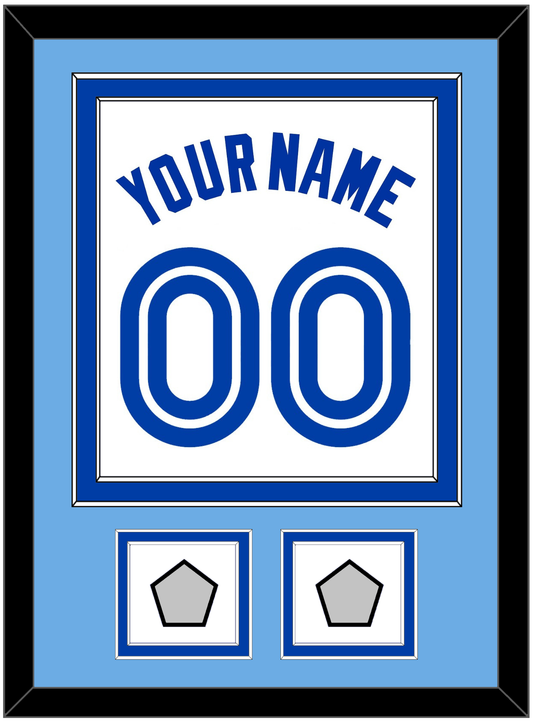 Toronto Name & Number With 2 World Series Patches - Home White (1981-1996) - Signature Tier 3