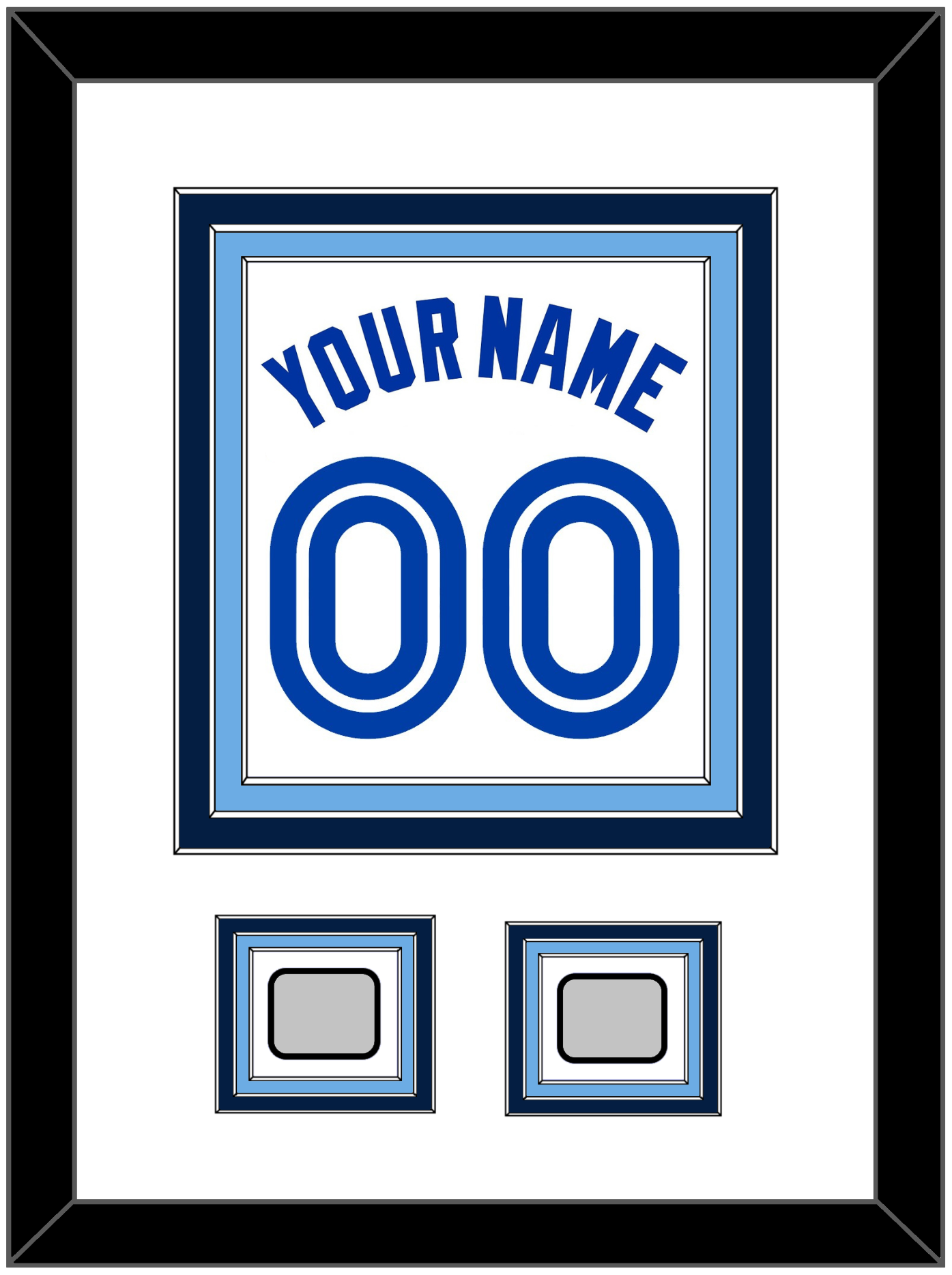 Toronto Name & Number With 2 World Series Patches - Home White (1981-1996) - Premier Tier 1