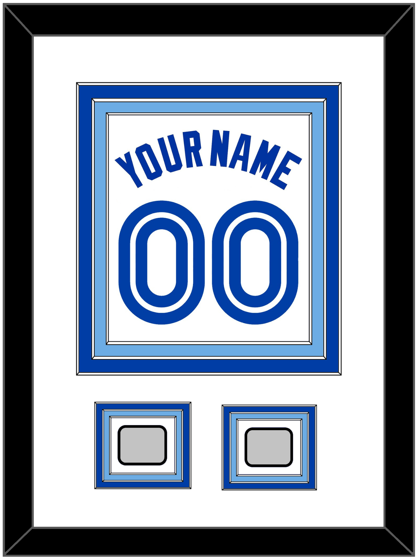 Toronto Name & Number With 2 World Series Patches - Home White (1981-1996) - Premier Tier 2
