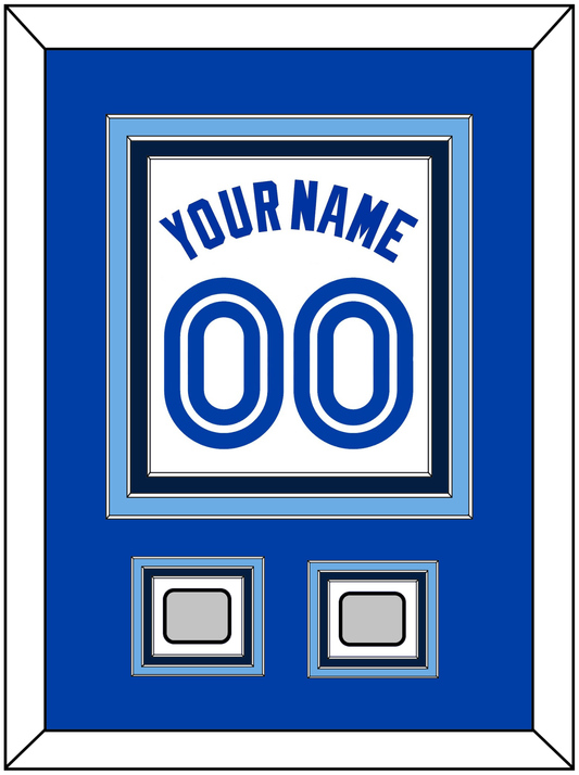 Toronto Name & Number With 2 World Series Patches - Home White (1981-1996) - Premier Tier 3
