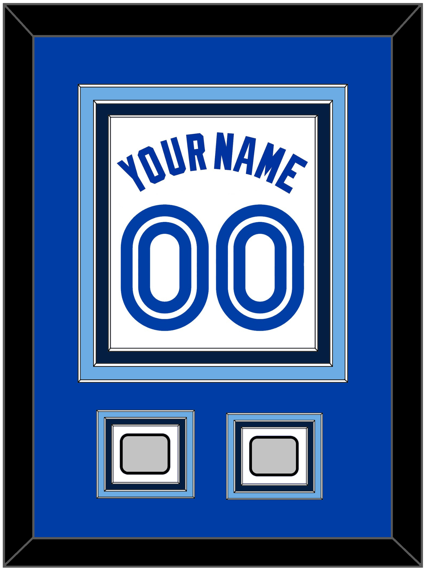 Toronto Name & Number With 2 World Series Patches - Home White (1981-1996) - Premier Tier 3