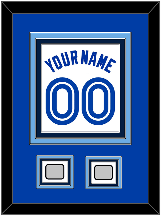 Toronto Name & Number With 2 World Series Patches - Home White (1981-1996) - Premier Tier 3
