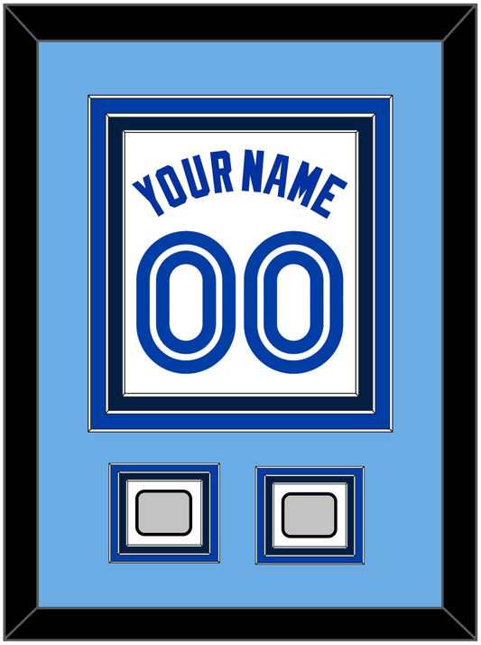 Toronto Name & Number With 2 World Series Patches - Home White (1981-1996) - Premier Tier 4