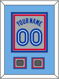 Toronto Name & Number With 2 World Series Patches - Road Gray (1989-1996) - Premier Tier 4