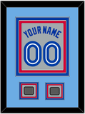 Toronto Name & Number With 2 World Series Patches - Road Gray (1989-1996) - Premier Tier 4