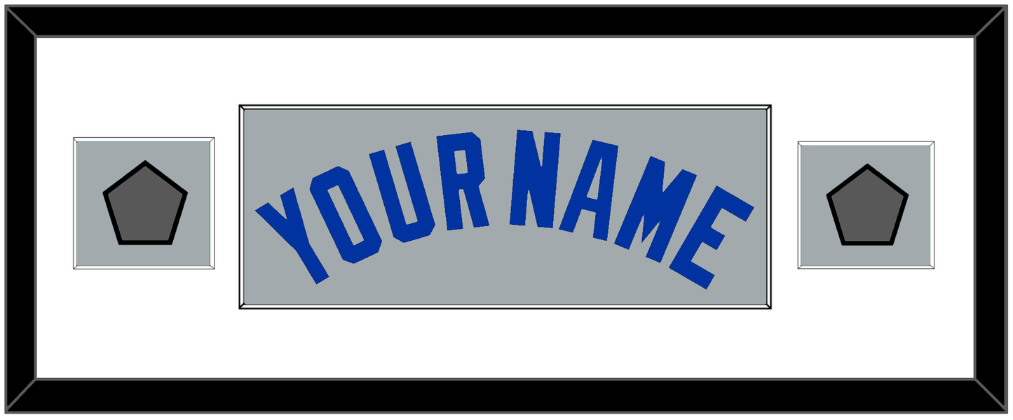 Toronto Name & 2 World Series Patches - Road Gray (1989-1996) - Essential Tier 2