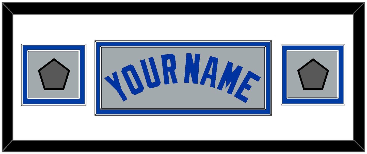 Toronto Name & 2 World Series Patches - Road Gray (1989-1996) - Signature Tier 2