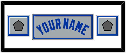 Toronto Name & 2 World Series Patches - Road Gray (1989-1996) - Signature Tier 2
