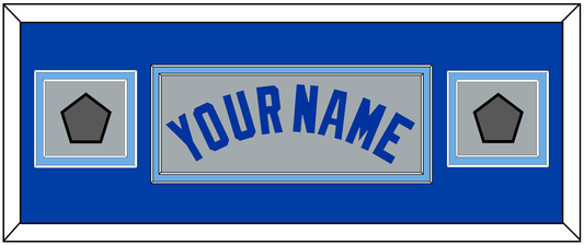 Toronto Name & 2 World Series Patches - Road Gray (1989-1996) - Signature Tier 4
