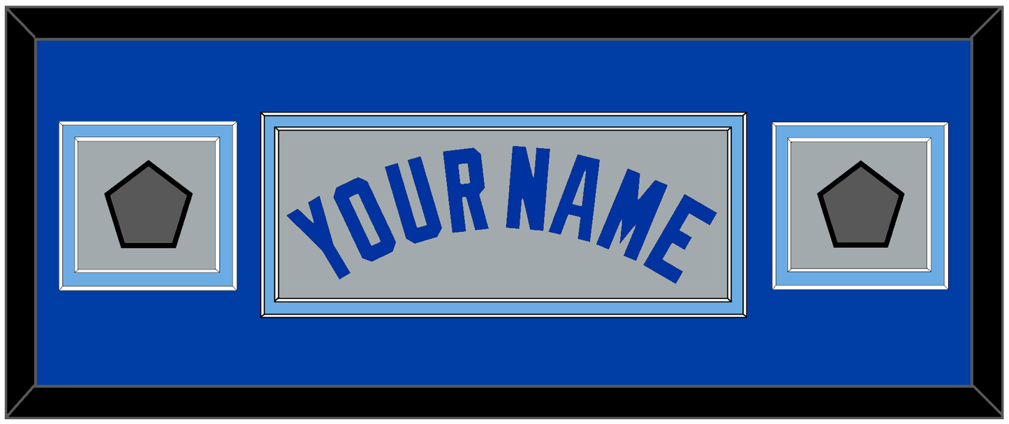Toronto Name & 2 World Series Patches - Road Gray (1989-1996) - Signature Tier 4