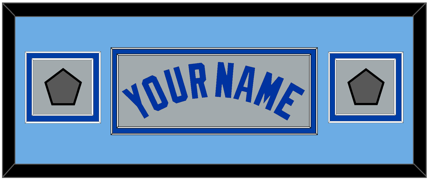 Toronto Name & 2 World Series Patches - Road Gray (1989-1996) - Signature Tier 6