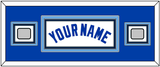 Toronto Name & 2 World Series Patches - Home White (1981-1996) - Triple Mat 6
