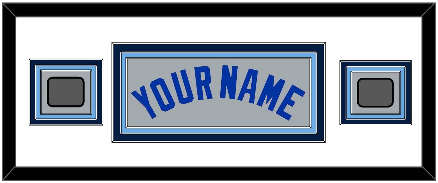 Toronto Name & 2 World Series Patches - Road Gray (1989-1996) - Premier Tier 2