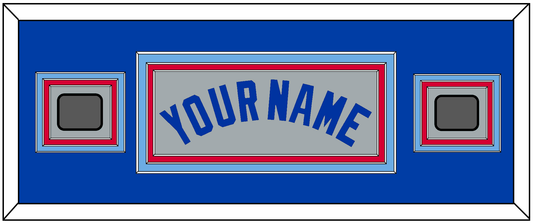 Toronto Name & 2 World Series Patches - Road Gray (1989-1996) - Premier Tier 6