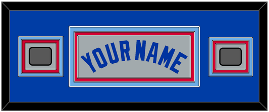 Toronto Name & 2 World Series Patches - Road Gray (1989-1996) - Premier Tier 6