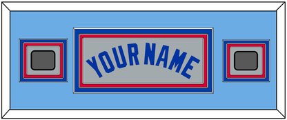 Toronto Name & 2 World Series Patches - Road Gray (1989-1996) - Premier Tier 8