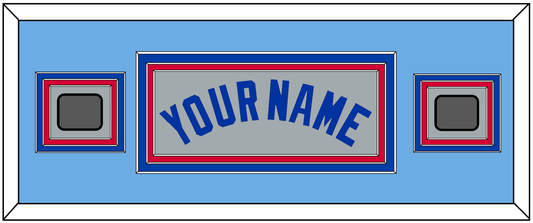 Toronto Name & 2 World Series Patches - Road Gray (1989-1996) - Premier Tier 8