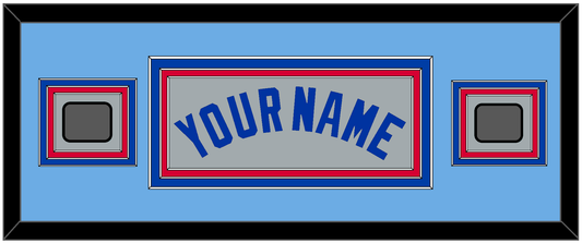 Toronto Name & 2 World Series Patches - Road Gray (1989-1996) - Premier Tier 8