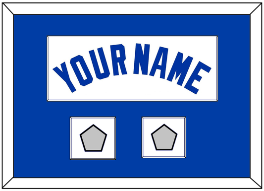 Toronto Name & 2 World Series Patches - Home White (1981-1996) - Essential Tier 1