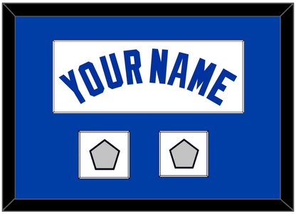 Toronto Name & 2 World Series Patches - Home White (1981-1996) - Essential Tier 1
