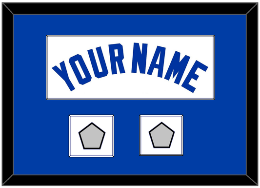 Toronto Name & 2 World Series Patches - Home White (1981-1996) - Essential Tier 1