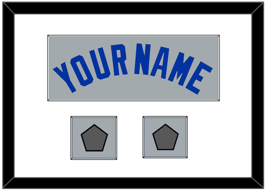 Toronto Name & 2 World Series Patches - Road Gray (1989-1996) - Essential Tier 1