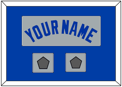 Toronto Name & 2 World Series Patches - Road Gray (1989-1996) - Essential Tier 3