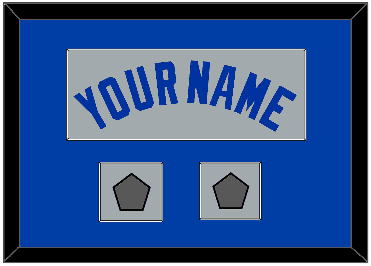 Toronto Name & 2 World Series Patches - Road Gray (1989-1996) - Essential Tier 3