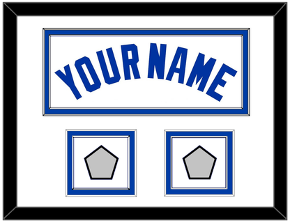 Toronto Name & 2 World Series Patches - Home White (1981-1996) - Signature Tier 1