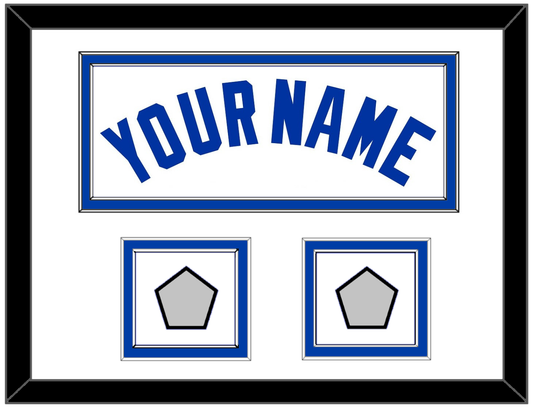 Toronto Name & 2 World Series Patches - Home White (1981-1996) - Signature Tier 1