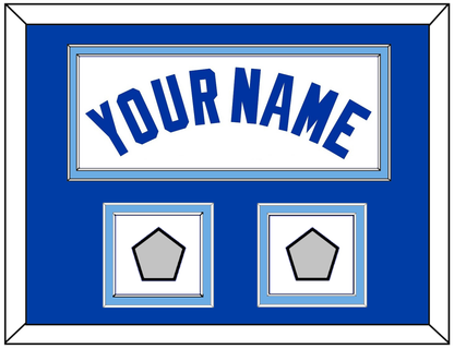 Toronto Name & 2 World Series Patches - Home White (1981-1996) - Signature Tier 3
