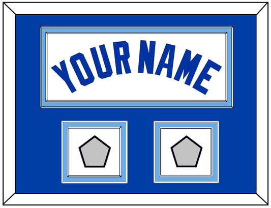 Toronto Name & 2 World Series Patches - Home White (1981-1996) - Signature Tier 3