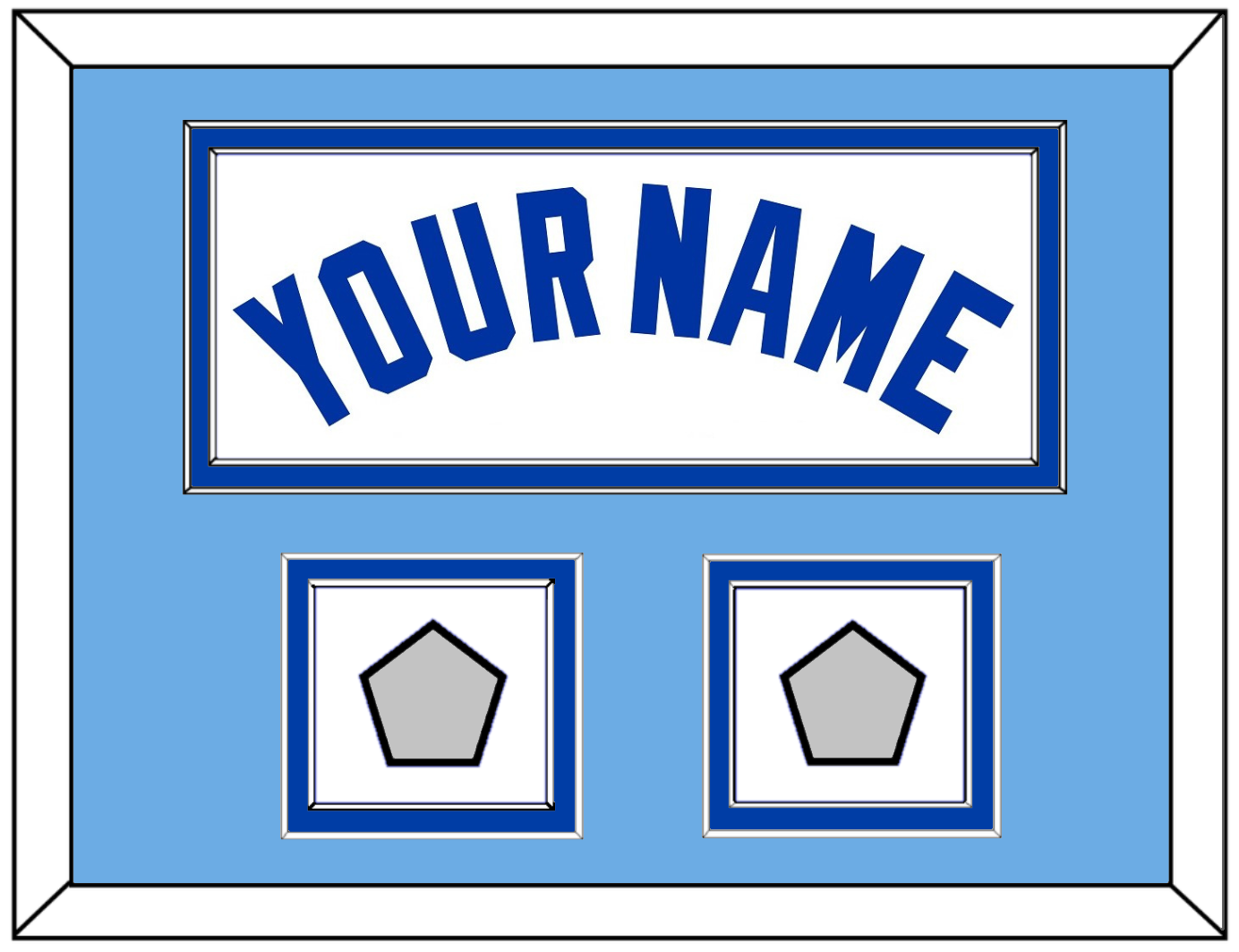 Toronto Name & 2 World Series Patches - Home White (1981-1996) - Signature Tier 5