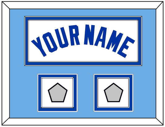 Toronto Name & 2 World Series Patches - Home White (1981-1996) - Signature Tier 5
