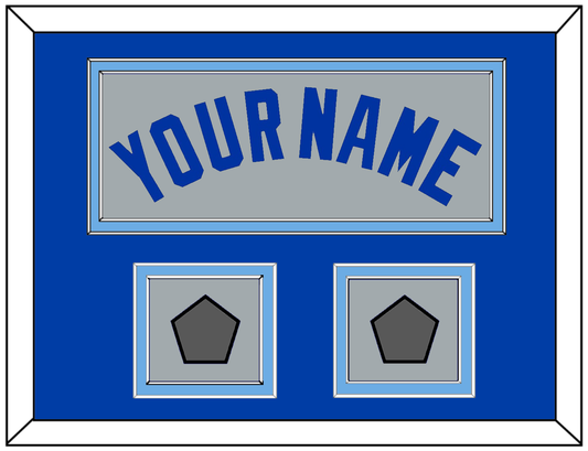 Toronto Name & 2 World Series Patches - Road Gray (1989-1996) - Signature Tier 3