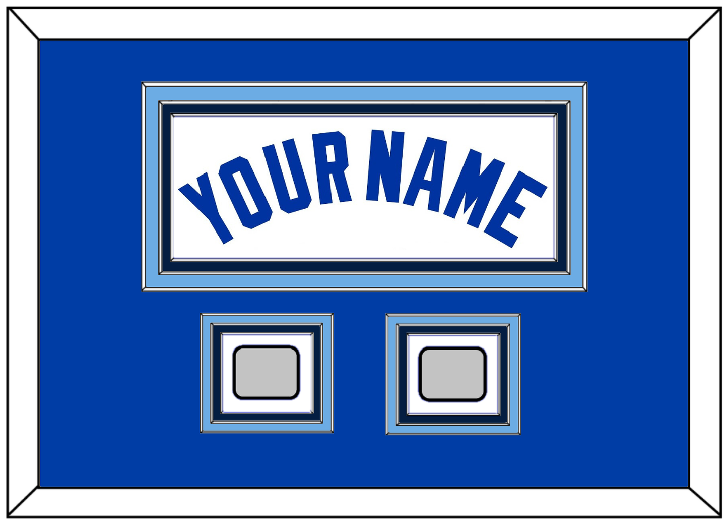 Toronto Name & 2 World Series Patches - Home White (1981-1996) - Premier Tier 5