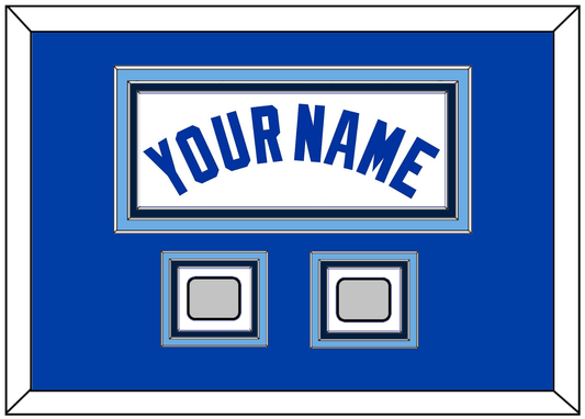 Toronto Name & 2 World Series Patches - Home White (1981-1996) - Premier Tier 5