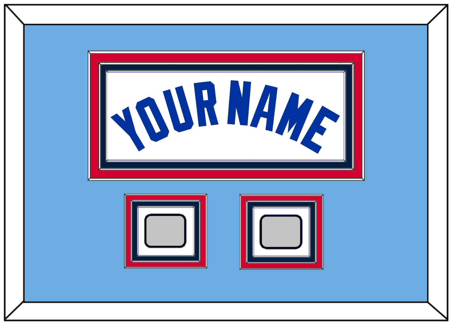 Toronto Name & 2 World Series Patches - Home White (1981-1996) - Premier Tier 7